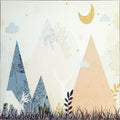 3D Wallpaper Panarama Mountains SKU# WAL0704