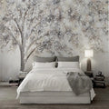 3D Wallpaper Retro Trees Design for Wall Covering
