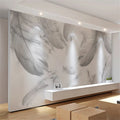 3D Wallpaper Nordic Modern Simple Feather SKU# WAL0422