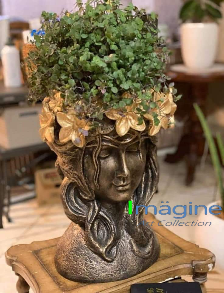 Designer Planters Stonecast Lady Pot