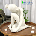 Whispers of Stillness Stonecast Sculpture Figurine 