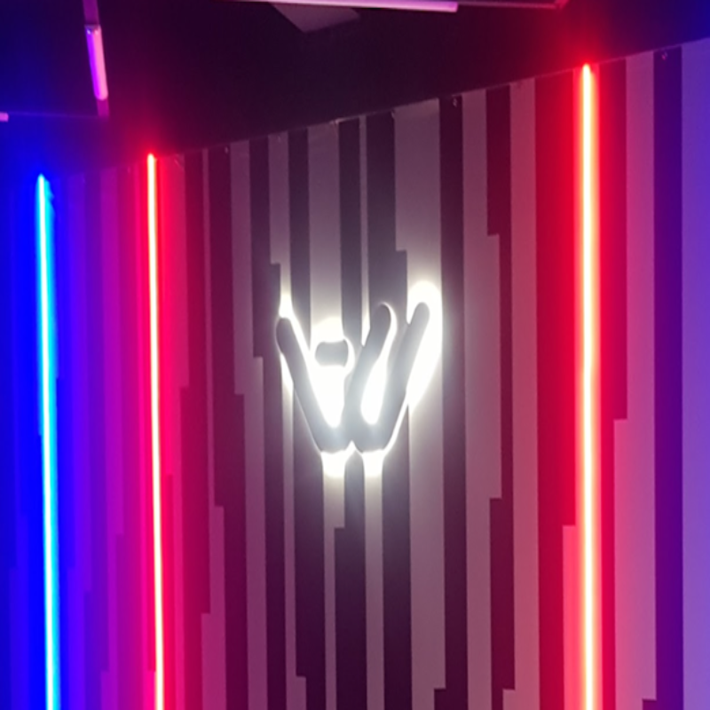Another World Custom Made LED Logo Wall Fixtures