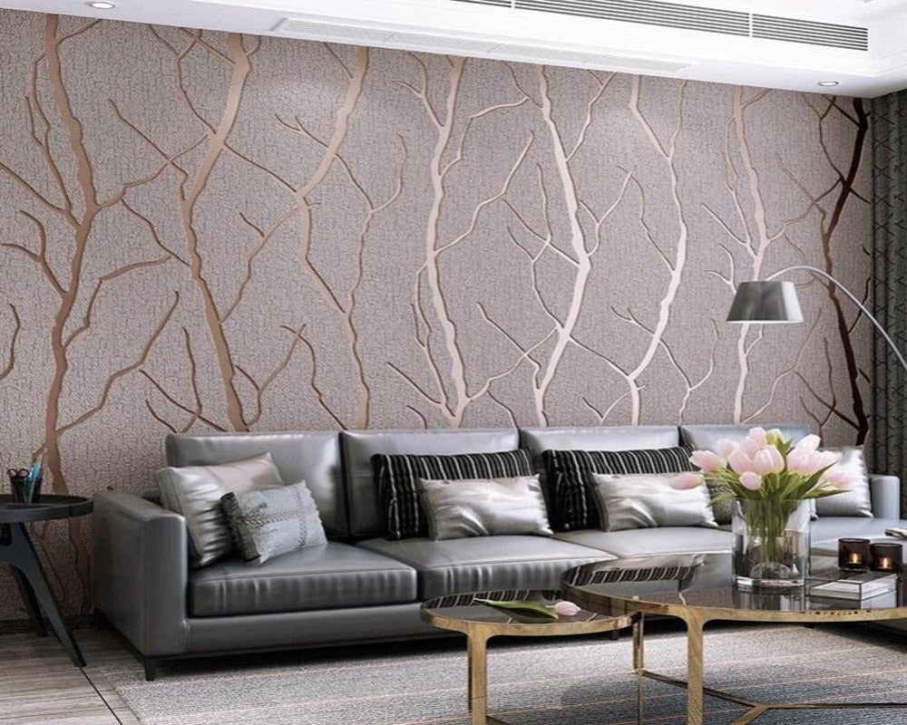 Wallpaper (Roll) Deerskin Branches SKU# WAL0263