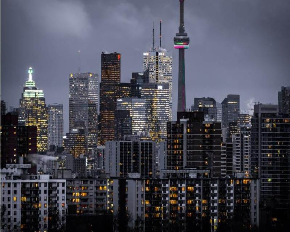 3D Wallpaper Various City of Toronto SKU# WAL0168