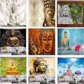 3D Wallpaper Buddha Various Designs 