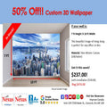in-Stock Custom Wallpaper City of Hong Kong SKU# WAL0391