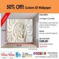 In-Stock Custom 3D Wallpaper Rustic Sculpture SKU# WAL0609