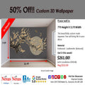 In-Stock Custom 3D Wallpaper Japanese Tree SKU# WAL0610