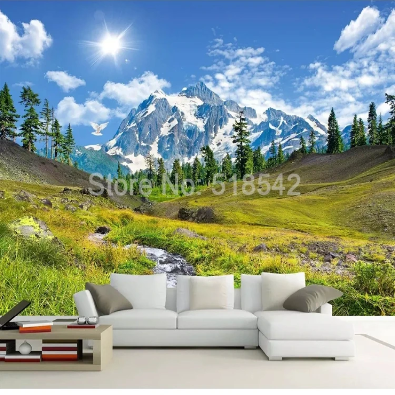 3D Wallpaper Mount Everest SKU# WAL0058