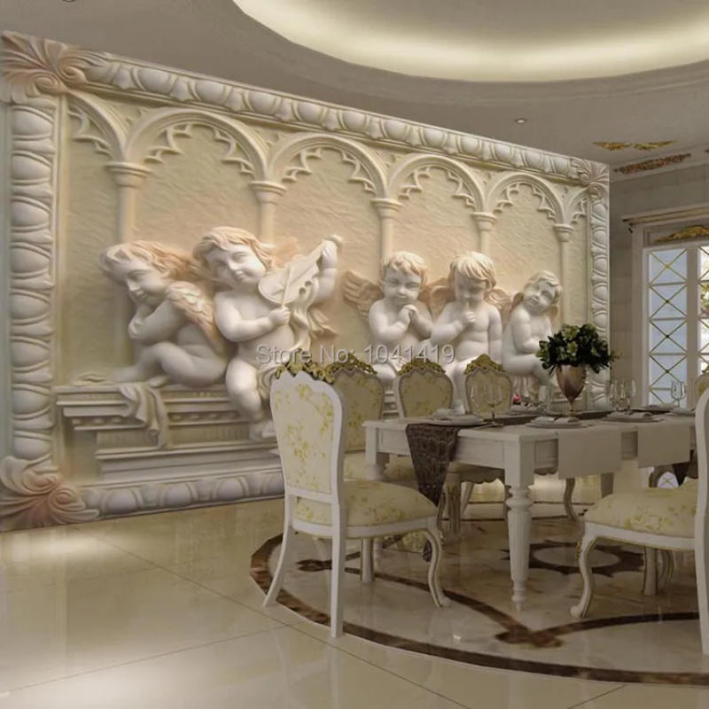 3D Wallpaper Europa Angels SKU# WAL0128