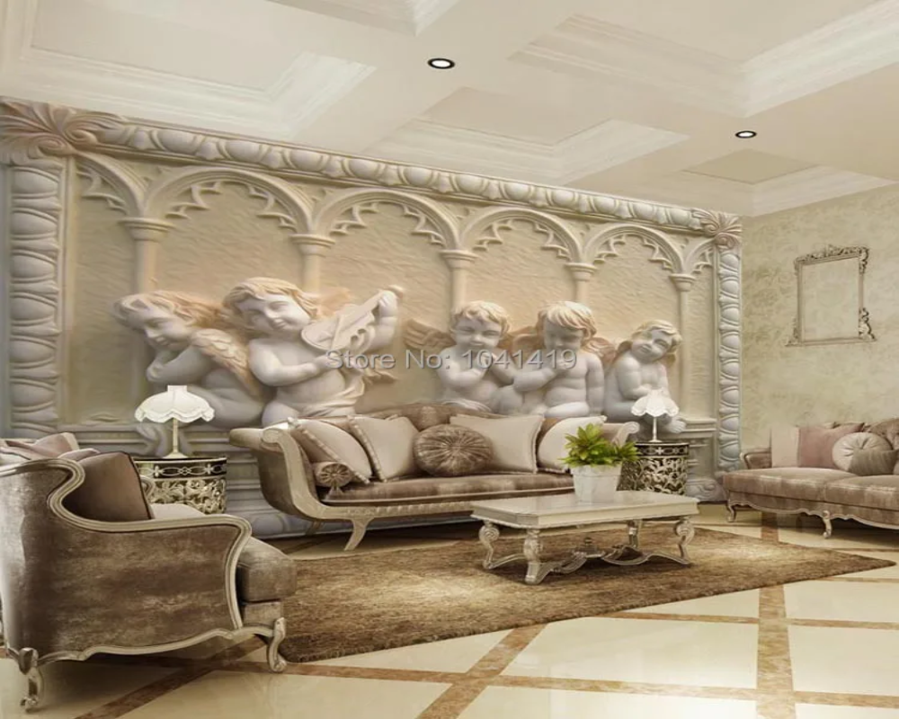 3D Wallpaper Europa Angels SKU# WAL0128