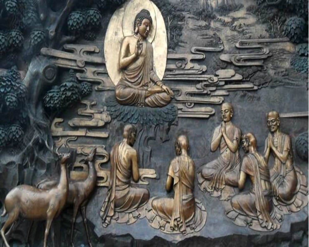 3D Wallpaper Buddha Mystic Series 