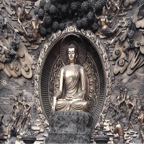 3D Wallpaper Buddha Mystic Series 