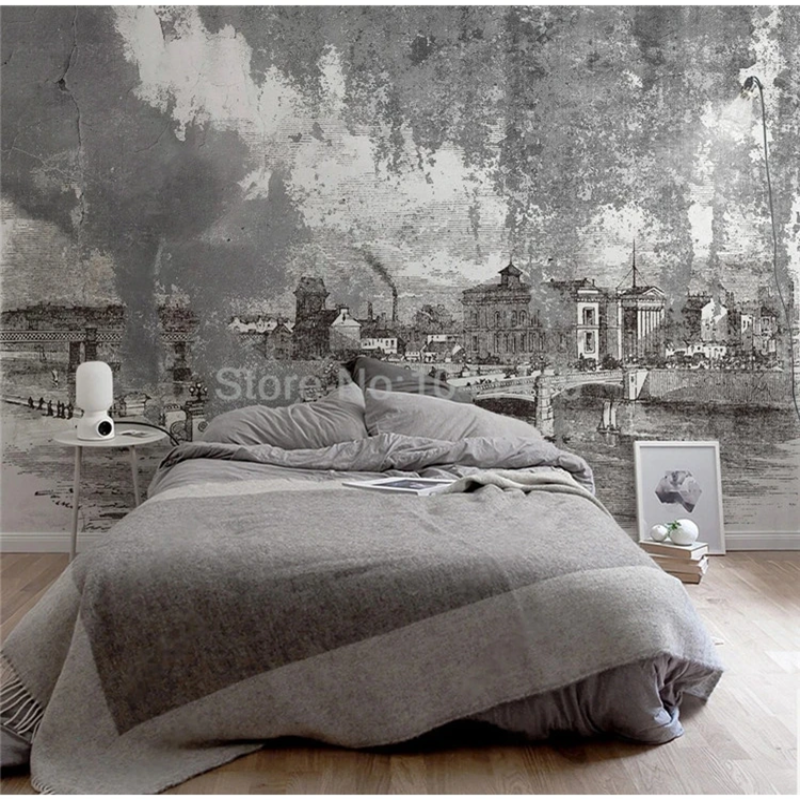 3D Wallpaper New York 1845 Rustic Artisan SKU# WAL0451