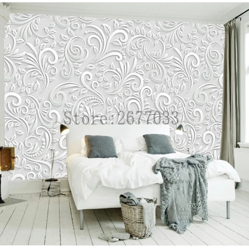 3D Wallpaper Rustic Paisley Artisan SKU# WAL0466