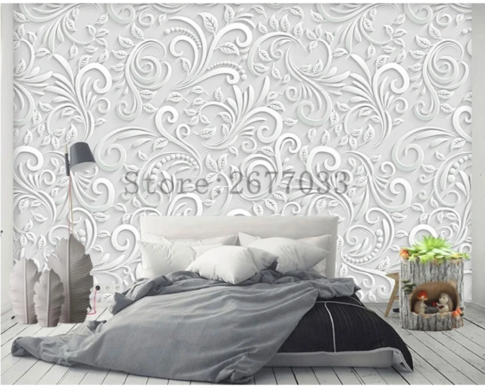 3D Wallpaper Rustic Paisley Artisan SKU# WAL0466