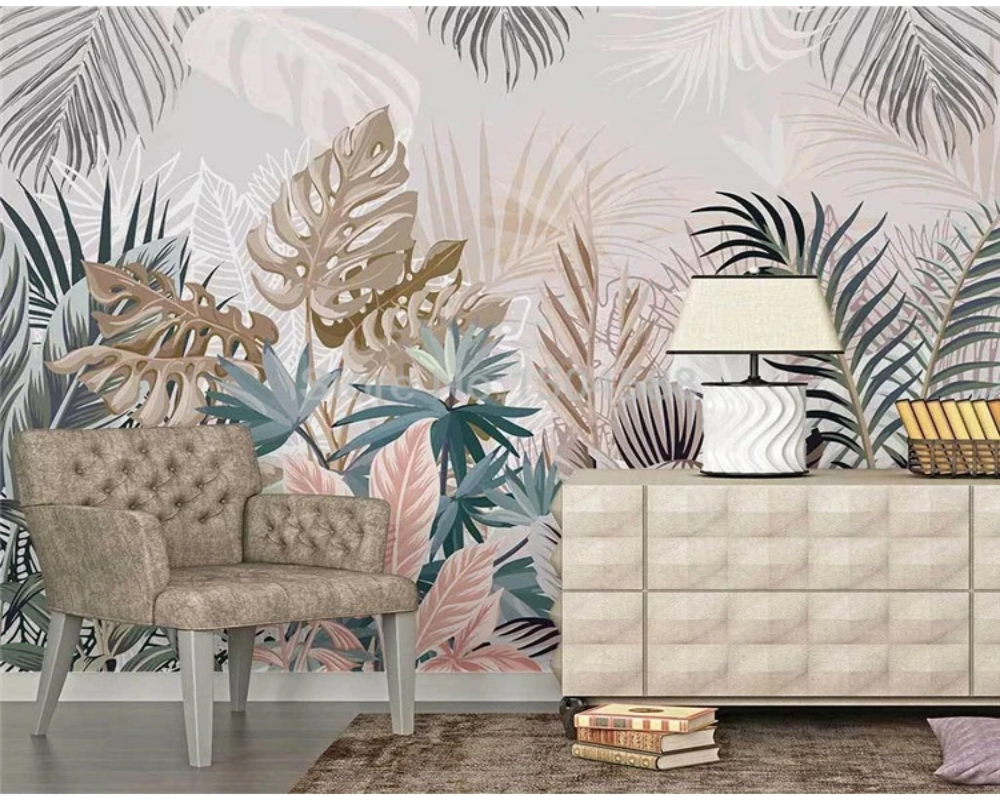 3D Wallpaper Jungle Theme for Daycare