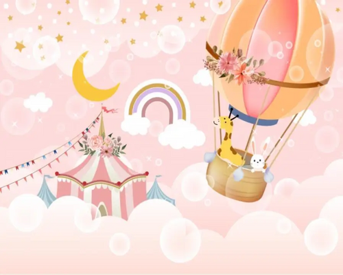 3D Wallpaper Balloon Fun Daycare