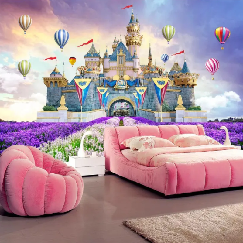 3D Wallpaper Disney Park Fun Daycare