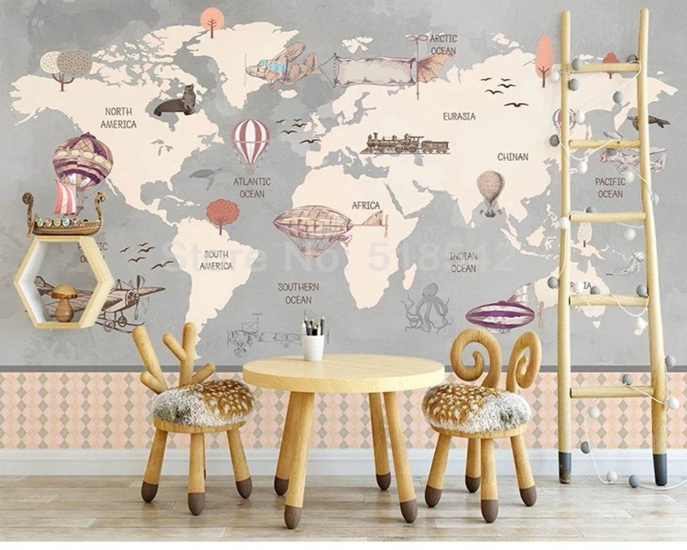 3D Wallpaper World May Daycare