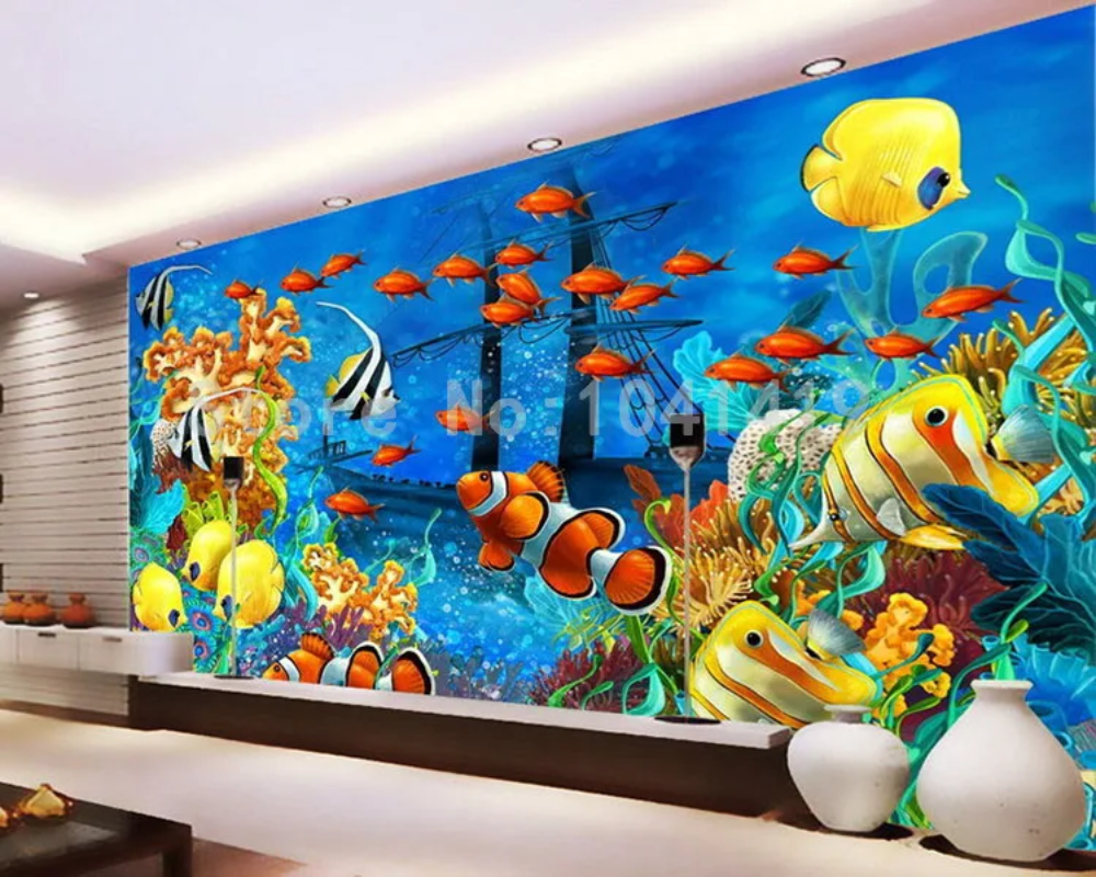 3D Wallpaper Fantasy Sea World II 