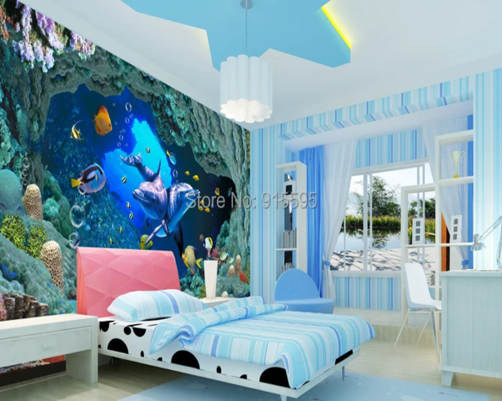 3D Wallpaper Fantasy Sea World VI 