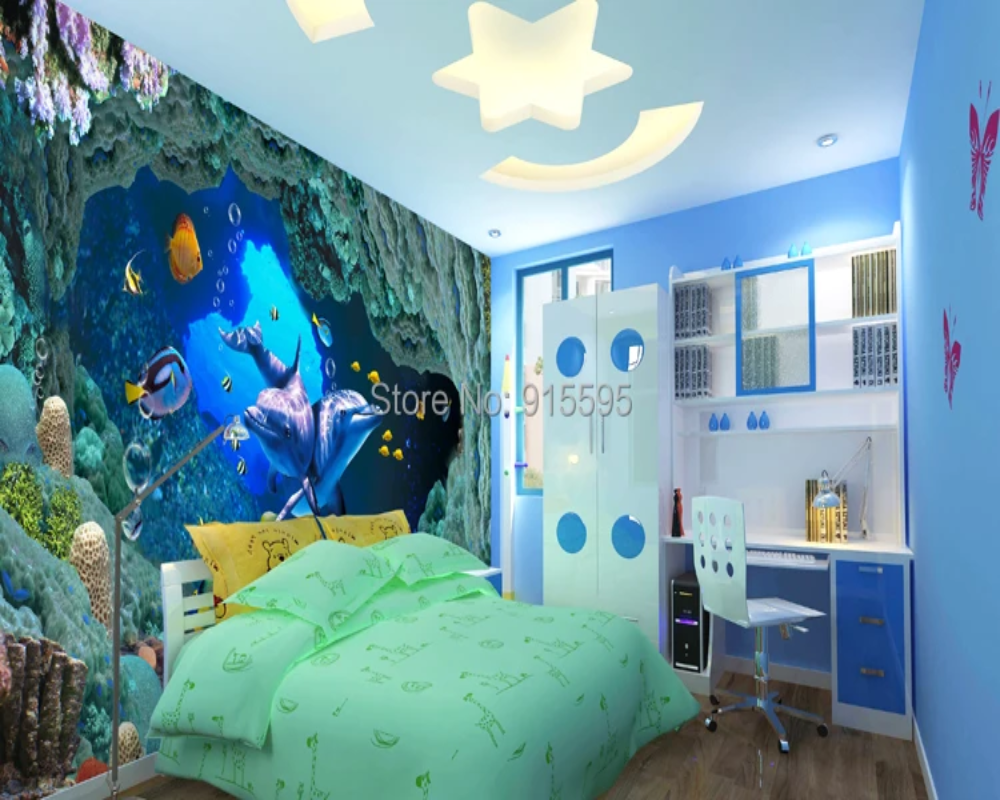 3D Wallpaper Fantasy Sea World VI 