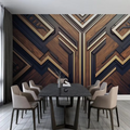 3D Wallpaper Modern Oak Designer Series I 