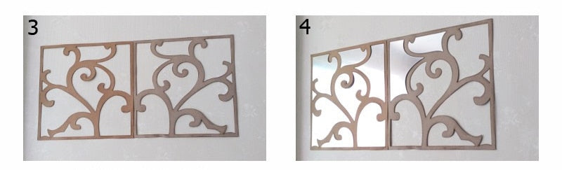 Wall Mirror Plate Self-Adhesive (Removable) SKU# MOS0010