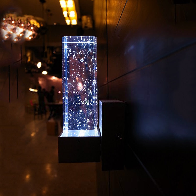 LED Crystal Fantasy Bubble Wall Sconce SKU#LIG0109