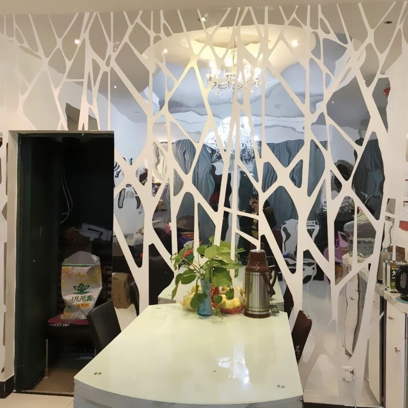 Mirror Wall Art Geometric Pattern Self-Adhesive SKU# MOS0028