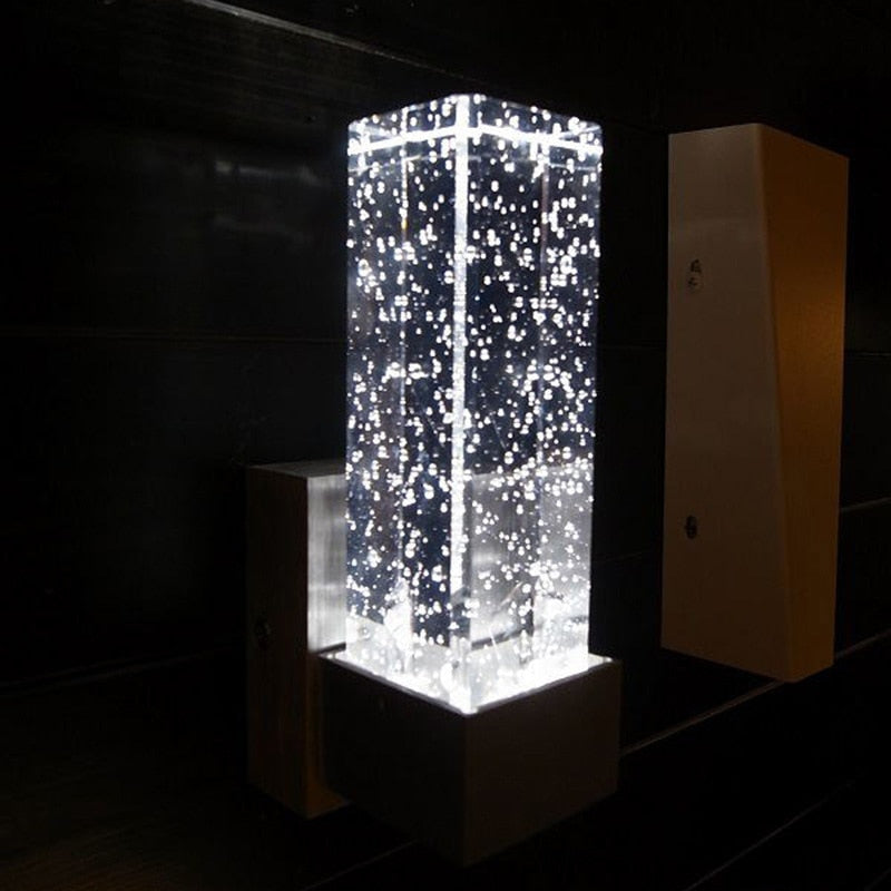 LED Crystal Fantasy Bubble Wall Sconce SKU#LIG0109