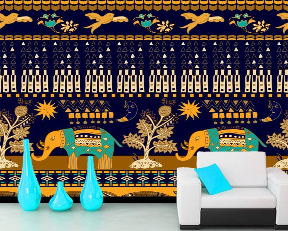 3D Wallpaper Indian Elephant