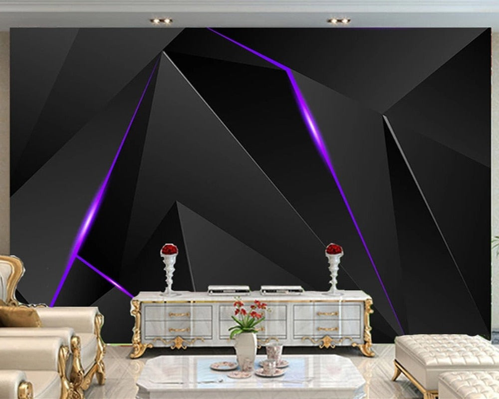 3D Wallpaper Geometric Insights 