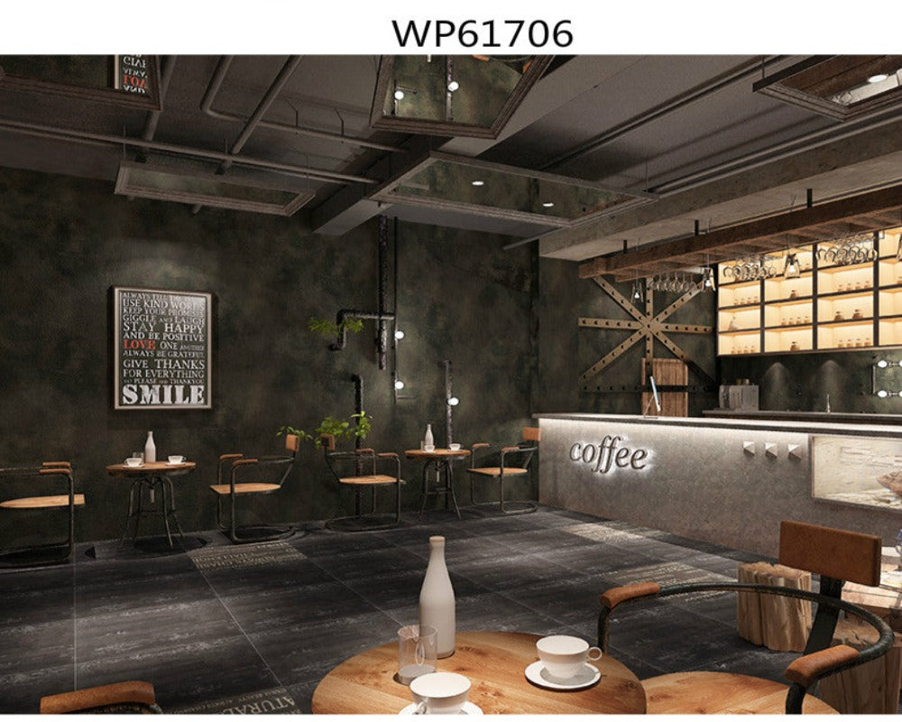 Wallpaper (Roll) Black Vinyl SKU# WAL0045