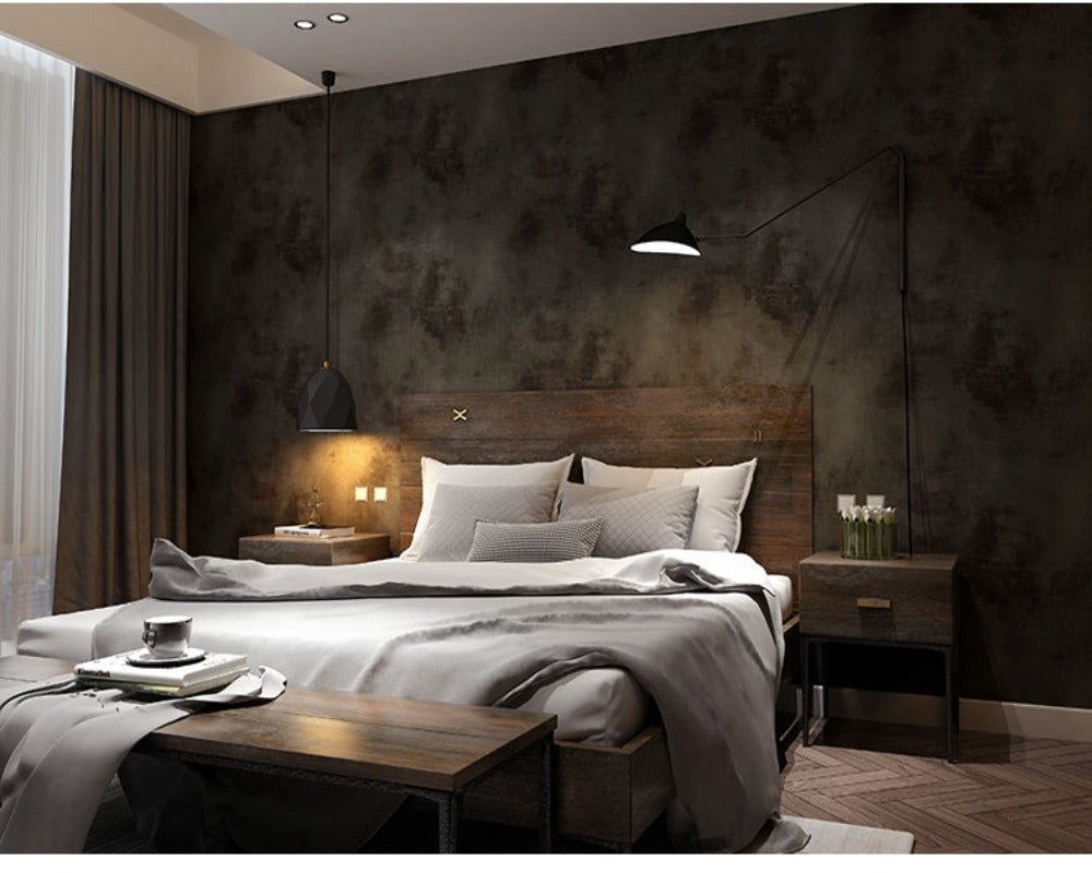 Wallpaper (Roll) Black Vinyl SKU# WAL0045