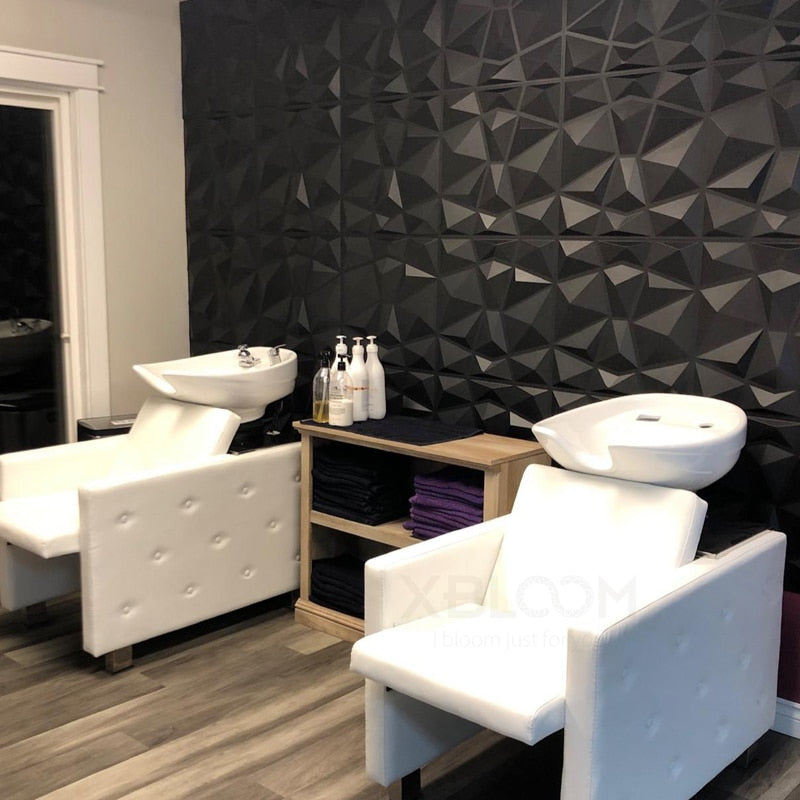 3D Wall Art Geometric Diamond Wall Tiles SKU# MOS0041