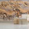 3D Wallpaper Lotus Leaf SKU# WAL0092