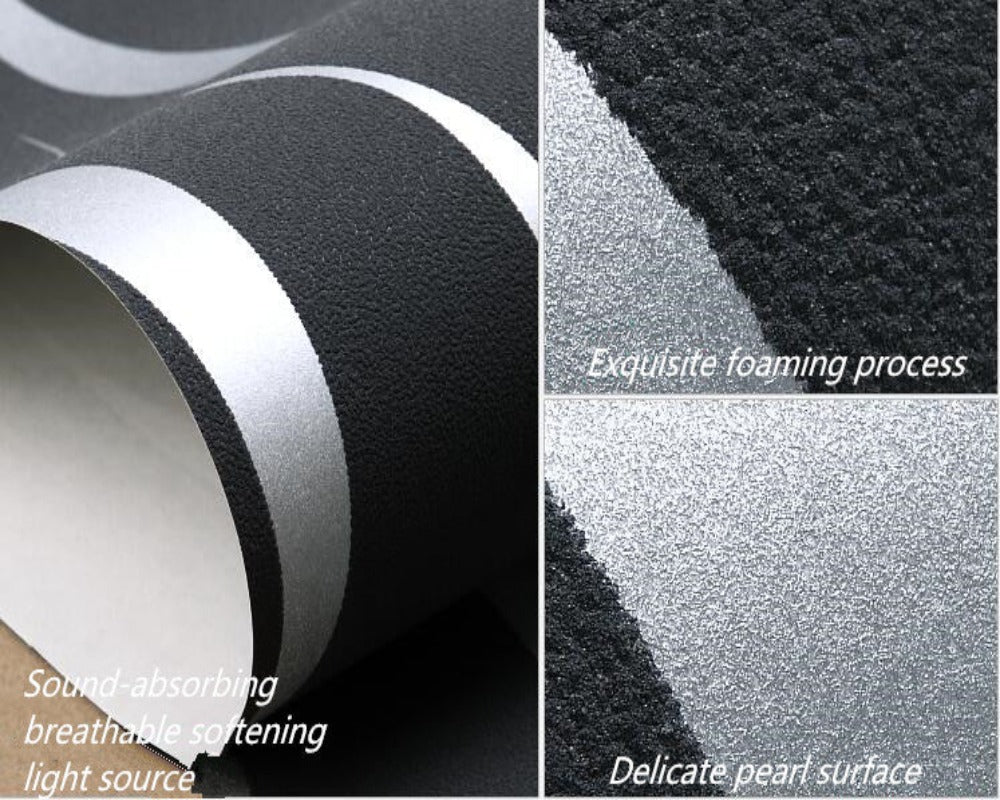 Wallpaper (Roll) Flocking Wave WAL0140