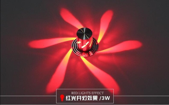 LED Ceiling Light 3W RGB Channel Wall Sconce SKU# LIG0026