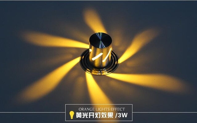 LED Ceiling Light 3W RGB Channel Wall Sconce SKU# LIG0026