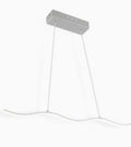 LED Water Waves Aluminum Pendant Island SKU# LIG0049
