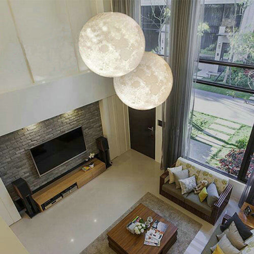 3D LED Pendant Moon Lights Restaurant/Bar SKU# LIG0004