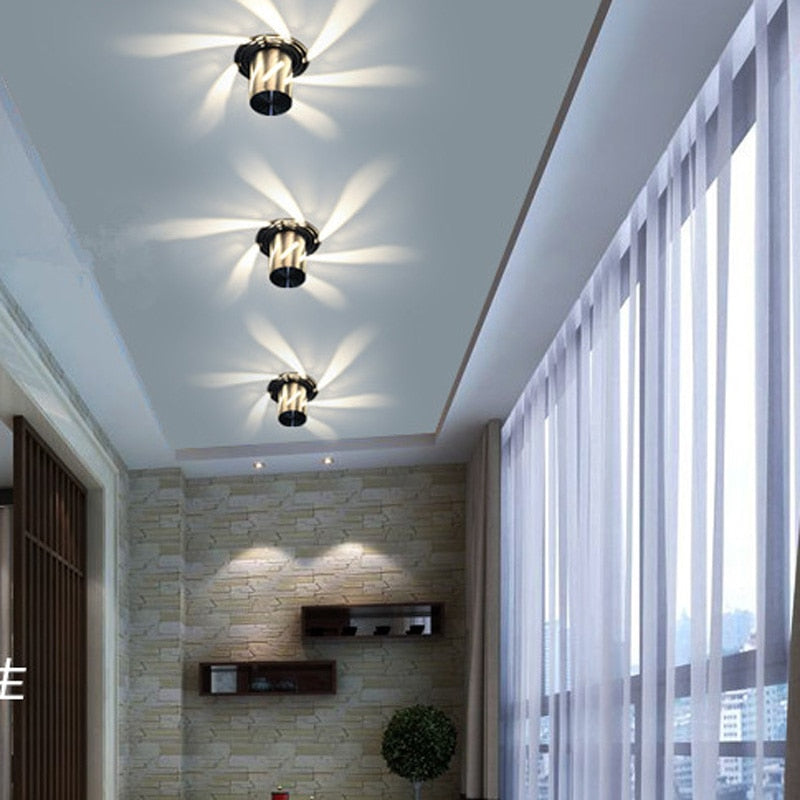 LED Ceiling Light 3W RGB Channel Wall Sconce SKU# LIG0026
