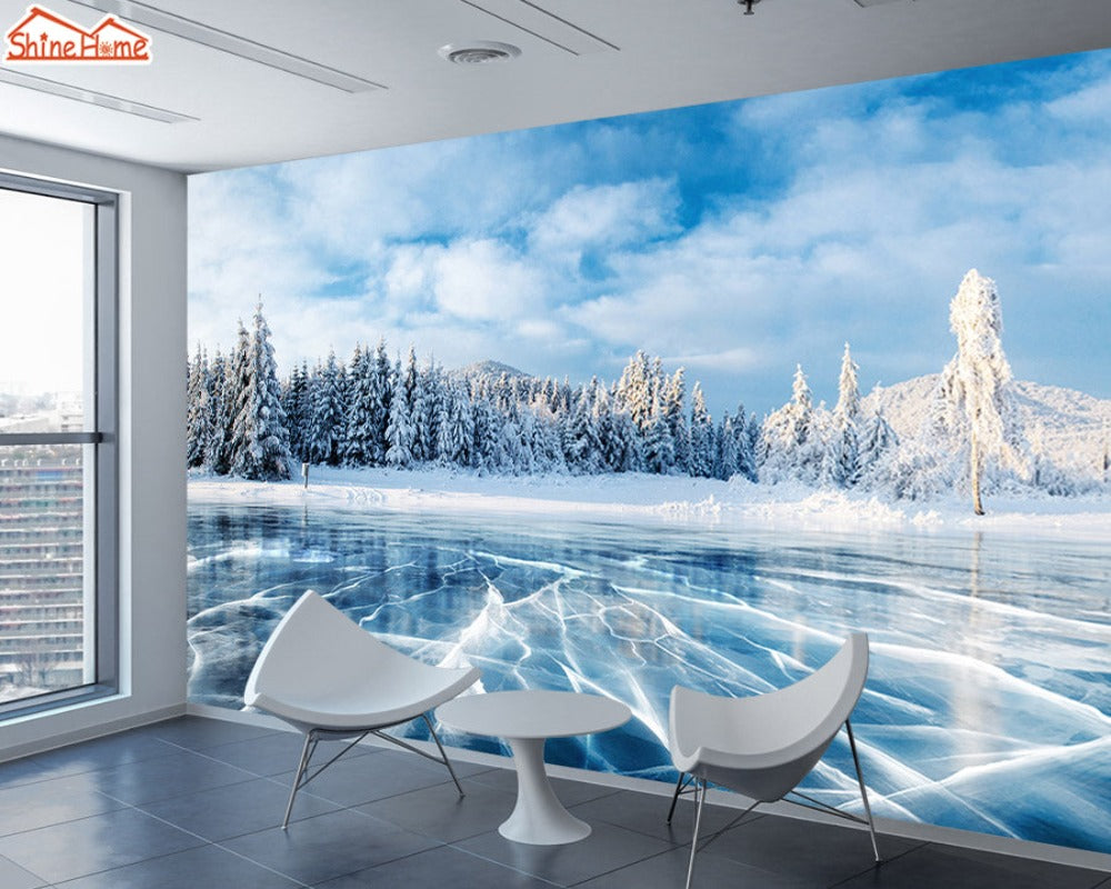 3D Wallpaper Frozen Lake SKU# WAL0075