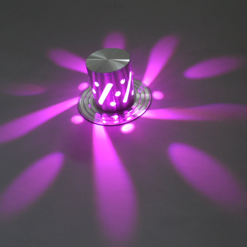 LED Ceiling Light 3W RGB Channel Wall Sconce SKU# LIG0026