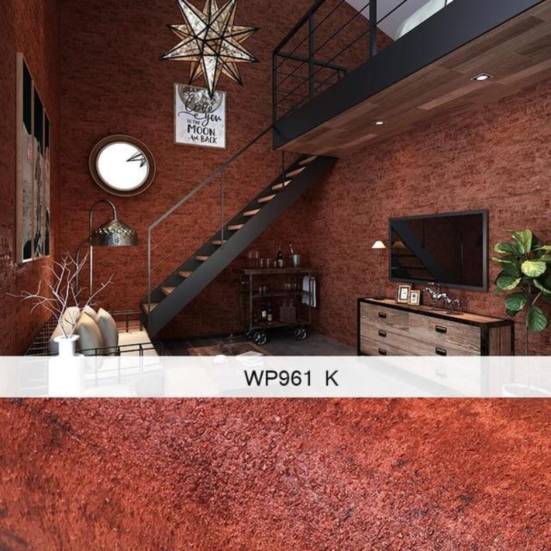 Wallpaper (Roll) Rustic Cement Embossed SKU# WAL0238