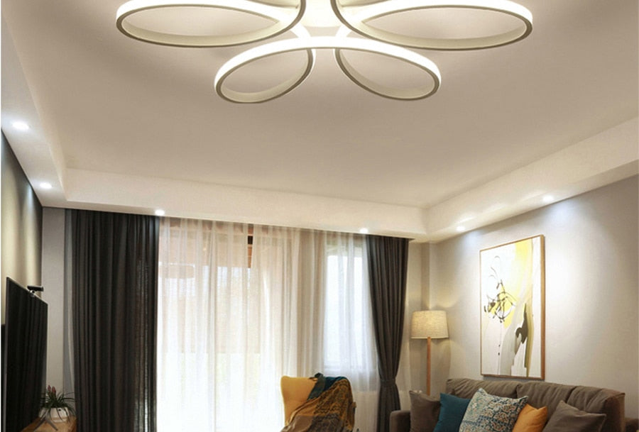 Wild Flower SMD/LED Remote Ceiling Light SKU# LIG0082